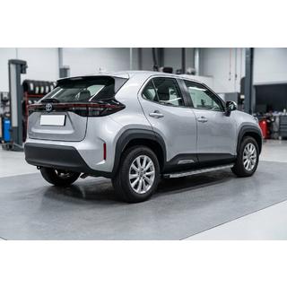 BlackLine sidetrin (2 stk., aluminium) Toyota Yaris/Yaris Cross (XP210) 2020– foto 1