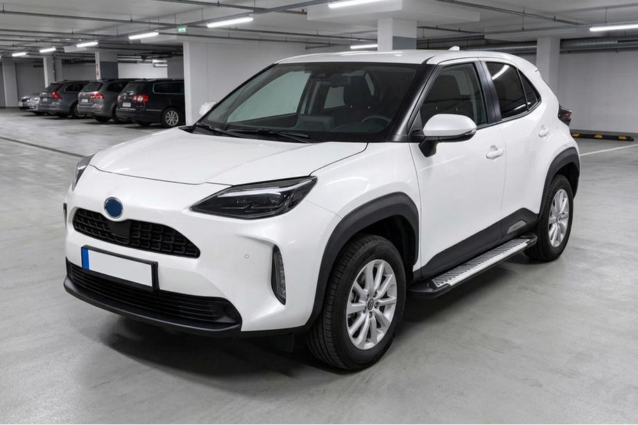 Toyota Yaris/Yaris Cross (XP210) 2020– Sidetrin Line (2 stk., aluminium) Image