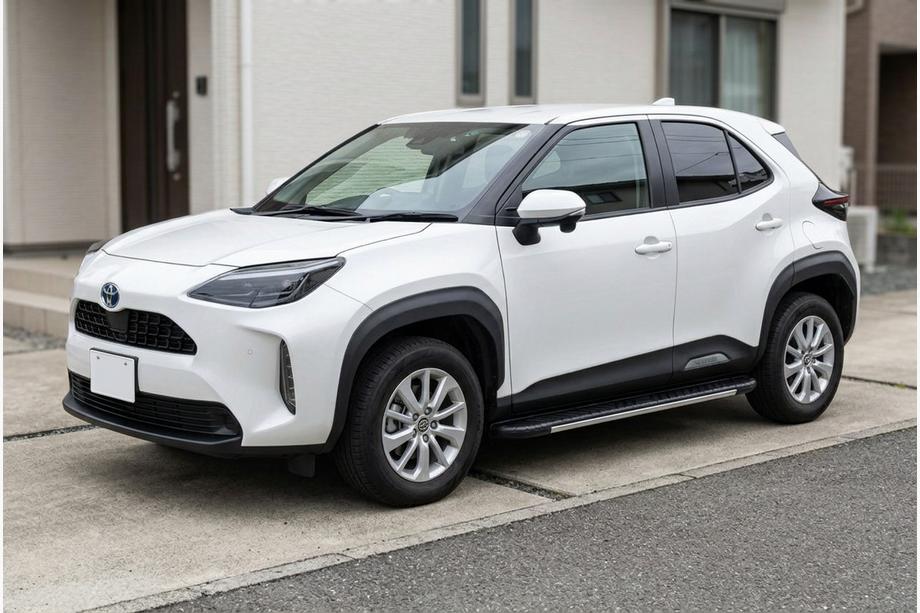 Toyota Yaris/Yaris Cross (XP210) 2020– Sidetrin Bosphore Grey (2 stk., aluminium) Image