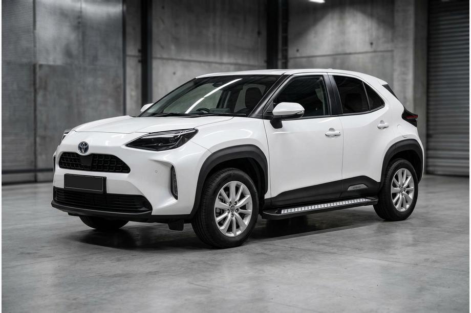 Toyota Yaris/Yaris Cross (XP210) 2020– Sidetrin Vision New Black (2 stk., aluminium) Image