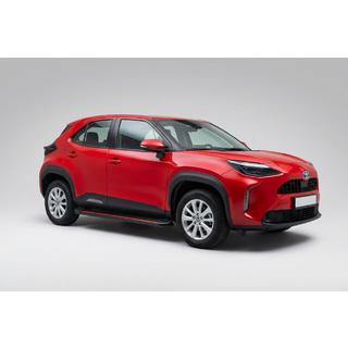 Sidetrin Maya Red (2 stk., aluminium) Toyota Yaris/Yaris Cross (XP210) 2020– foto 1
