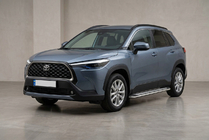 Toyota Corolla Cross 2020– Sidetrin Maydos V2 (2 stk., aluminium) foto 1