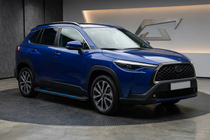 Toyota Corolla Cross 2020– Maya Blue sidetrin (2 stk., aluminium) foto 1