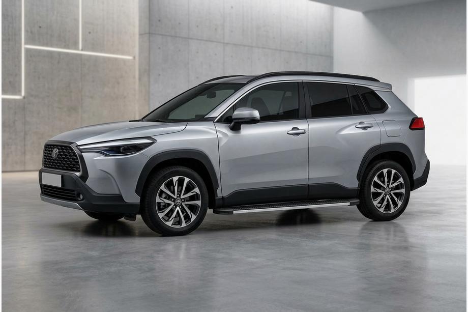Toyota Corolla Cross 2020– Sidetrin Maya V1 (2 stk., aluminium) Image