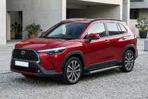 Toyota Corolla Cross 2020– Sidetrin Vision New Black (2 stk., aluminium) foto 1