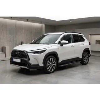 Sidetrin Bosphore Black (2 stk., aluminium)