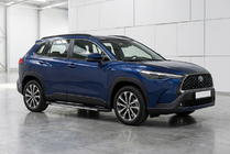 Toyota Corolla Cross 2020– Sidetrin Bosphore Grey (2 stk., aluminium) foto 1