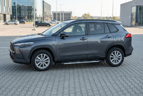 Toyota Corolla Cross 2020– Sunrise sidetrin (2 stk., aluminium) foto 1