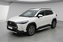 Toyota Corolla Cross 2020– Sidetrin Line (2 stk., aluminium) foto 1
