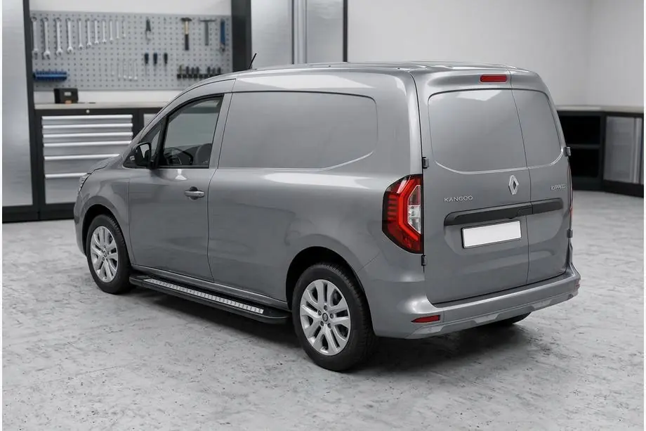 Renault Kangoo/Express 2021– Sidetrin New Vision Black (2 stk., aluminium) Foto 1