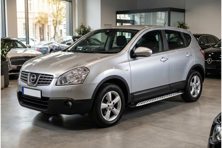 Nissan Qashqai 2007–2010 Sidetrin Shining V1 (2 stk., aluminium) Foto 1