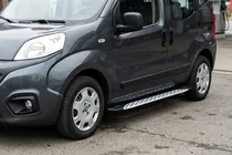 Peugeot Bipper 2008–2017 Sidetrin Shining V1 (2 stk., aluminium) foto 1