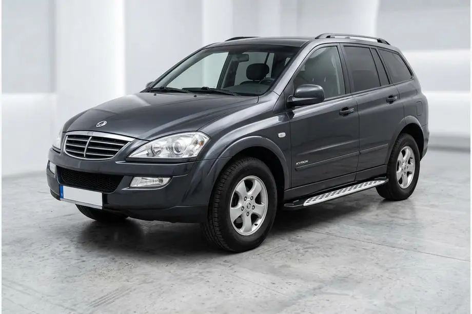 SsangYong Kyron 2005–2014 Sidetrin Shining V1 (2 stk., aluminium) Foto 1