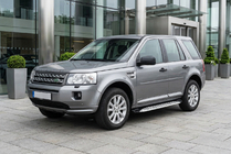 Land Rover Freelander II 2006–2014 Sidetrin Shining V1 (2 stk., aluminium) foto 1