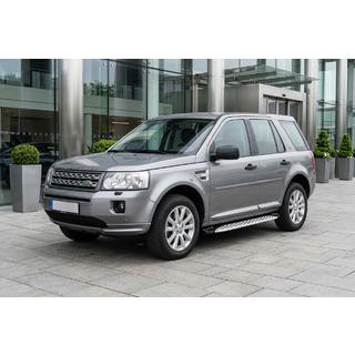 Sidetrin Shining V1 (2 stk., aluminium) Land Rover Freelander II 2006–2014 foto 1