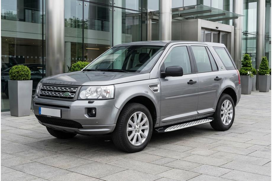 Land Rover Freelander II 2006–2014 Sidetrin Shining V1 (2 stk., aluminium) Image