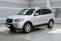 Hyundai Santa Fe 2 2006–2012 Sidetrin Shining V1 (2 stk., aluminium) foto 1