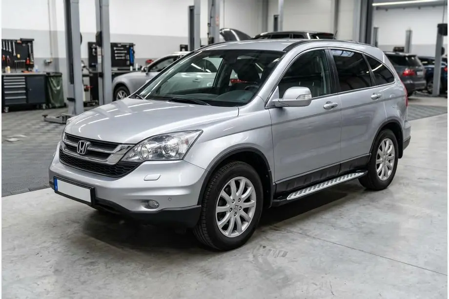 Honda CRV 2007–2011 Sidetrin Shining V1 (2 stk., aluminium) Image