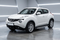 Nissan Juke 2010–2019 Sidetrin Shining V1 (2 stk., aluminium) foto 1