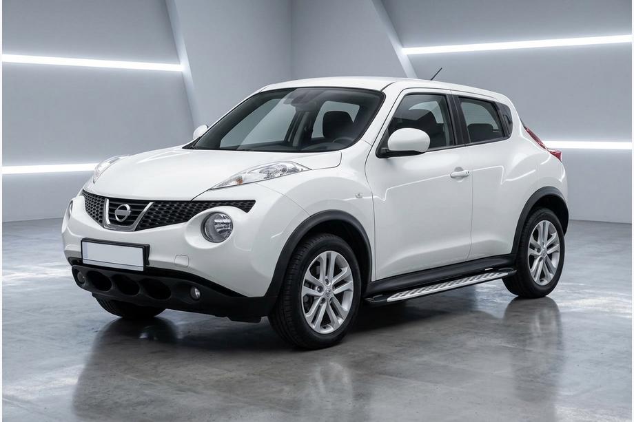 Nissan Juke 2010–2019 Sidetrin Shining V1 (2 stk., aluminium) Image