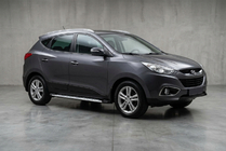 Hyundai IX-35 2010–2015 Sidetrin Shining V1 (2 stk., aluminium) foto 1