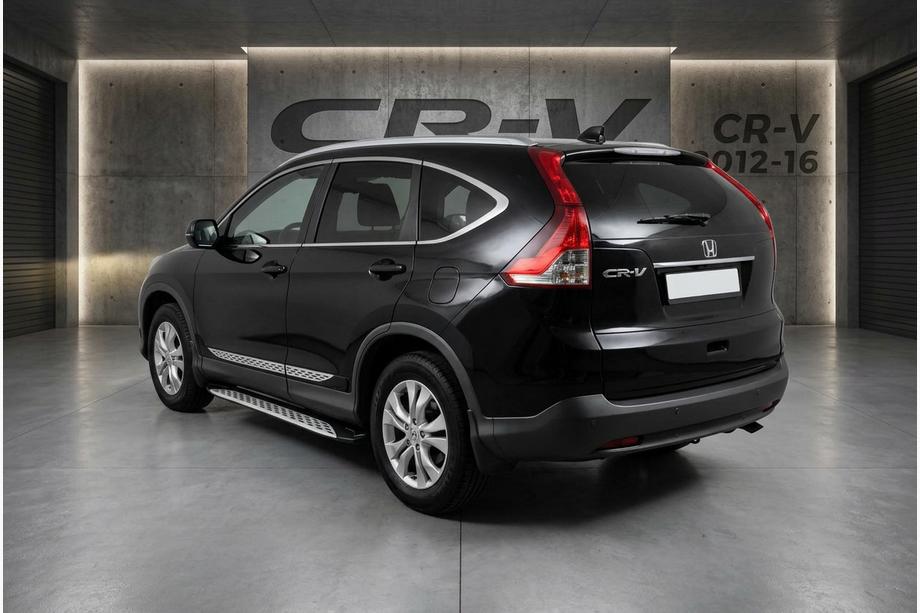 Honda CRV 2012–2016 Sidetrin Shining V1 (2 stk., aluminium) Image