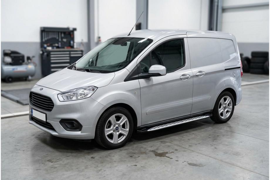 Ford Courier 2014–2023 Sidetrin Shining V1 (2 stk., aluminium) Foto 1