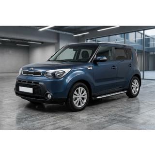Sidetrin Shining V1 (2 stk., aluminium) Kia Soul II 2013–2018 foto 1