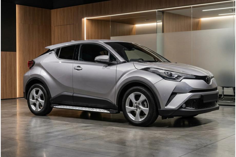 Toyota C-HR 2016–2023 Sidetrin Shining V1 (2 stk., aluminium) Image
