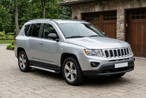 Jeep Compass 2006–2016 Sidetrin Shining V1 (2 stk., aluminium) foto 1