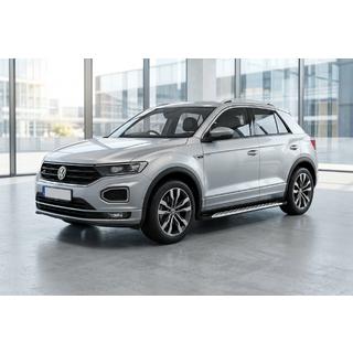 Sidetrin Shining V1 (2 stk., aluminium) Volkswagen T-Roc 2017–2025 foto 1