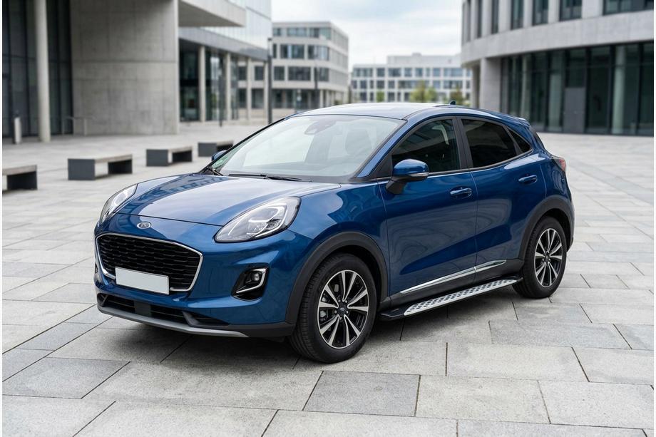 Ford Puma 2019– Sidetrin Shining V1 (2 stk., aluminium) Image