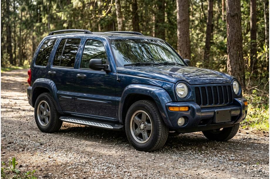 Jeep Cherokee/Liberty 2002–2007 Sidetrin Shining V1 (2 stk., aluminium) Image