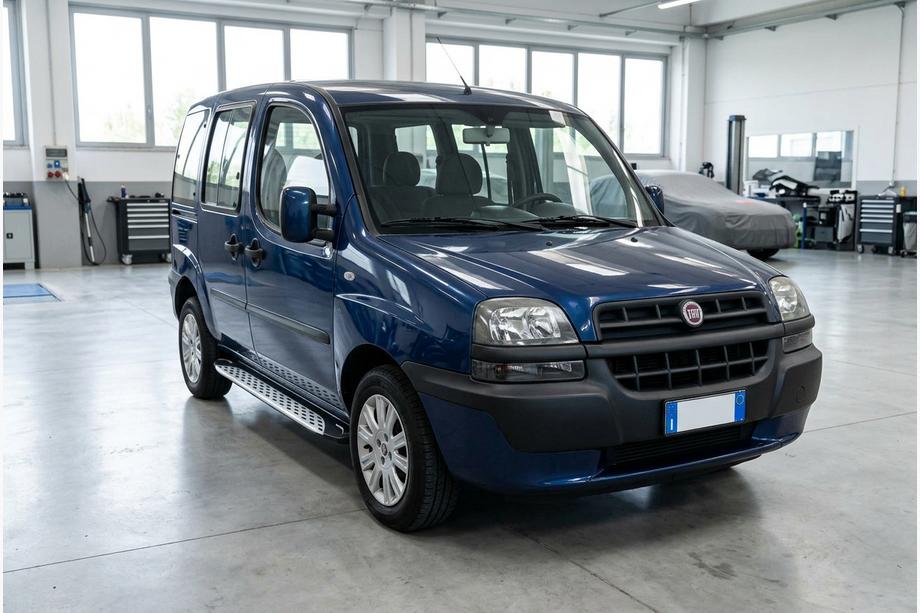 Fiat Doblo I 2005–2010 Sidetrin Shining V1 (2 stk., aluminium) Image