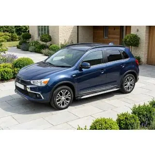 Sidetrin Shining V1 (2 stk., aluminium) Mitsubishi ASX 2010–2023 foto 1