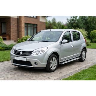 Sidetrin Shining V1 (2 stk., aluminium) Renault Sandero 2007–2013 foto 1