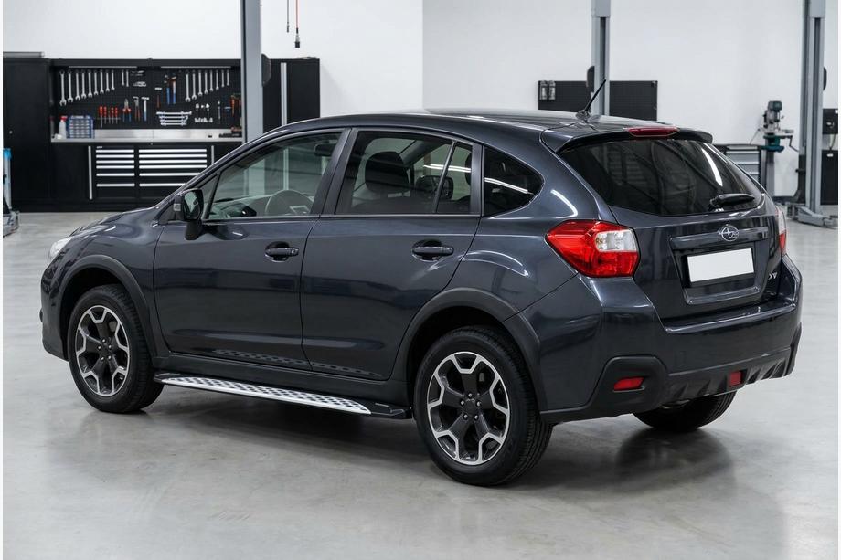 Subaru XV 2011–2017 Sidetrin Shining V1 (2 stk., aluminium) Image