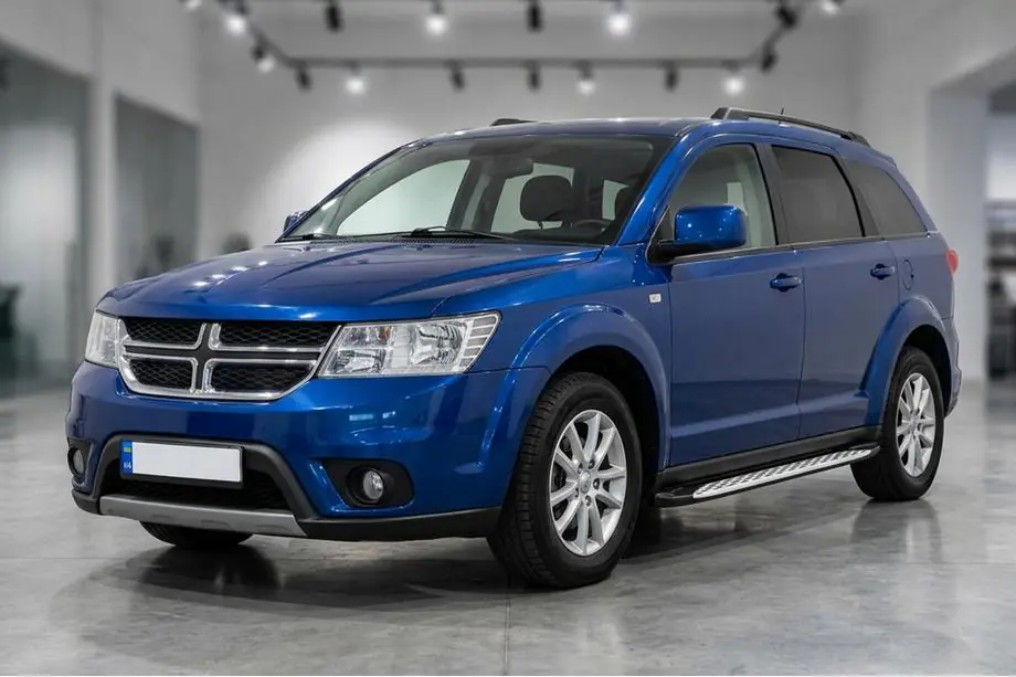 Dodge Journey 2008–2020 Sidetrin Shining V1 (2 stk., aluminium) Image