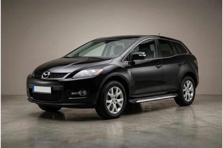 Mazda CX-7 2006–2012 Sidetrin Shining V1 (2 stk., aluminium) Image