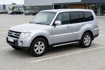 Mitsubishi Pajero Wagon IV 2006–2021 Sidetrin Shining V1 (2 stk., aluminium) foto 1