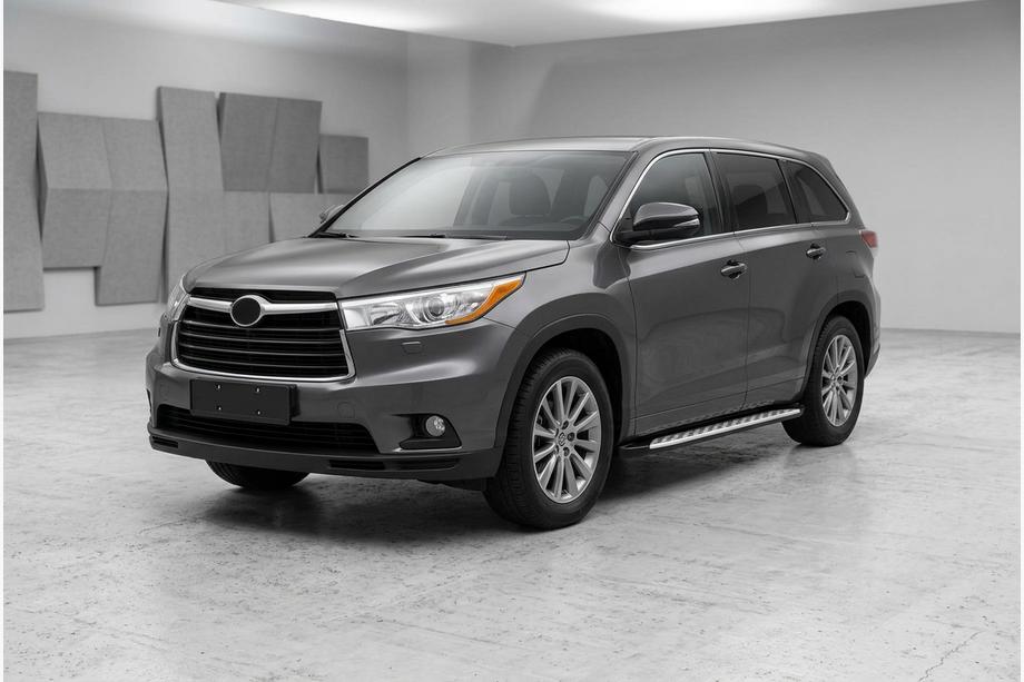 Toyota Highlander 2013–2019 Sidetrin Shining V1 (2 stk., aluminium) Image