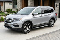 Honda Pilot 2015–2022 Sidetrin Shining V1 (2 stk., aluminium) foto 1