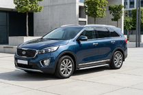 Kia Sorento III UM 2014–2020 Sidetrin Shining V1 (2 stk., aluminium) foto 1