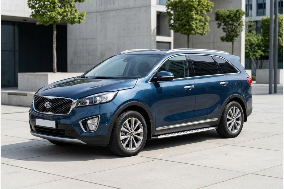 Kia Sorento III UM 2014–2020 Sidetrin Shining V1 (2 stk., aluminium) Image