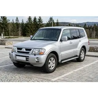 Sidetrin Shining V1 (2 stk., aluminium) Mitsubishi Pajero Wagon III 1999–2006 foto 1