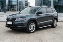 Skoda Karoq 2018– Sidetrin Shining V1 (2 stk., aluminium) foto 1