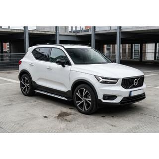 Sidetrin Shining V1 (2 stk., aluminium) Volvo XC40 2018– foto 1
