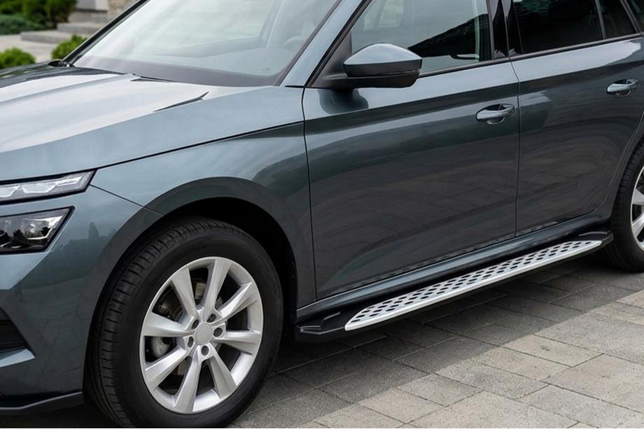 Skoda Kamiq 2019– Sidetrin Shining V1 (2 stk., aluminium) Foto 1