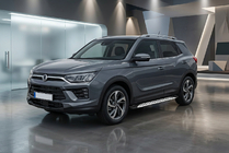 SsangYong Korando 2019– Sidetrin Shining V1 (2 stk., aluminium) foto 1