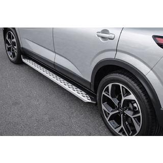 Sidetrin Shining V1 (2 stk., aluminium) Nissan Qashqai 2021– foto 1